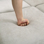 Canapé d'angle convertible de 103 pouces