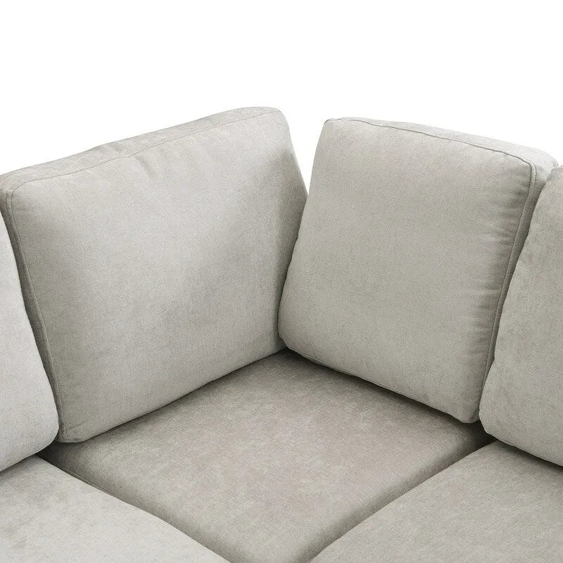 Canapé d'angle convertible de 103 pouces