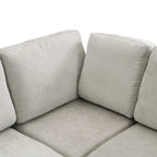 Canapé d'angle convertible de 103 pouces