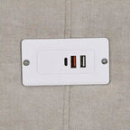 Canapé d'angle convertible de 103 pouces