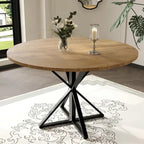 47 Kitchen Round Dining Table, Space Saving - N/A