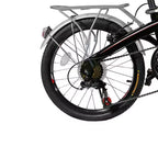 Vélo de ville pliant compact Xspec 20, 7 vitesses, noir (NON électrique)