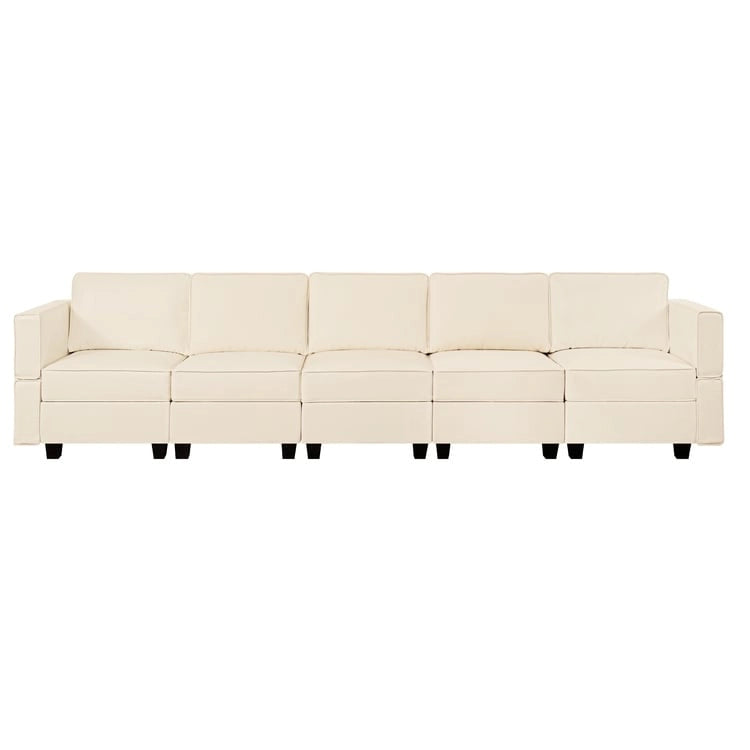 DIY Modular Sleeper Sectional Sofa Collection Convertible Sofa Couches with Storage Seats - Suitable for Living Room