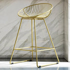 CosmoLiving by Cosmopolitan Ellis 24 Metal Counter Height Bar Stool