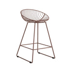 Tabouret de bar en métal, hauteur comptoir, 24 po