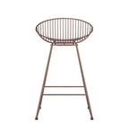 Tabouret de bar en métal, hauteur comptoir, 24 po
