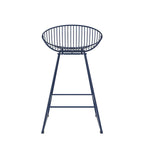 Tabouret de bar en métal, hauteur comptoir, 24 po