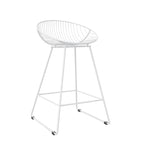 Tabouret de bar en métal, hauteur comptoir, 24 po