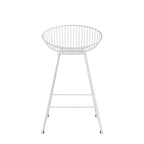 Tabouret de bar en métal, hauteur comptoir, 24 po