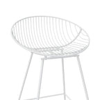 Tabouret de bar en métal, hauteur comptoir, 24 po