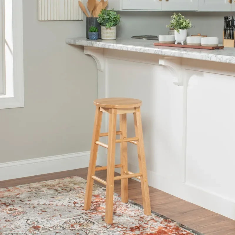 Tabouret de bar fixe sans dossier basique