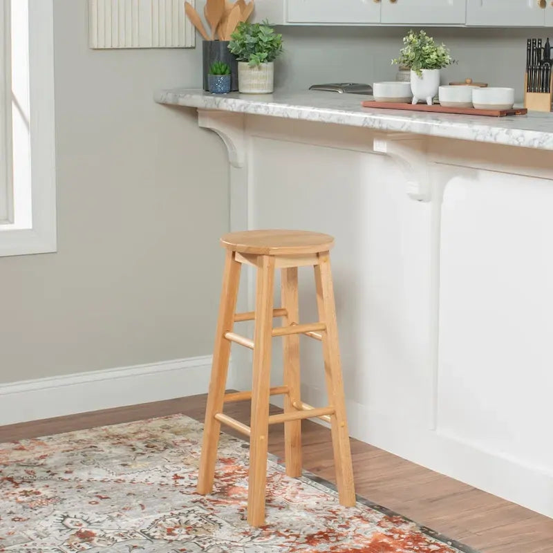 Tabouret de bar fixe sans dossier basique