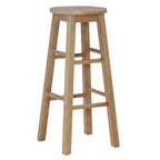 Tabouret de bar fixe sans dossier basique