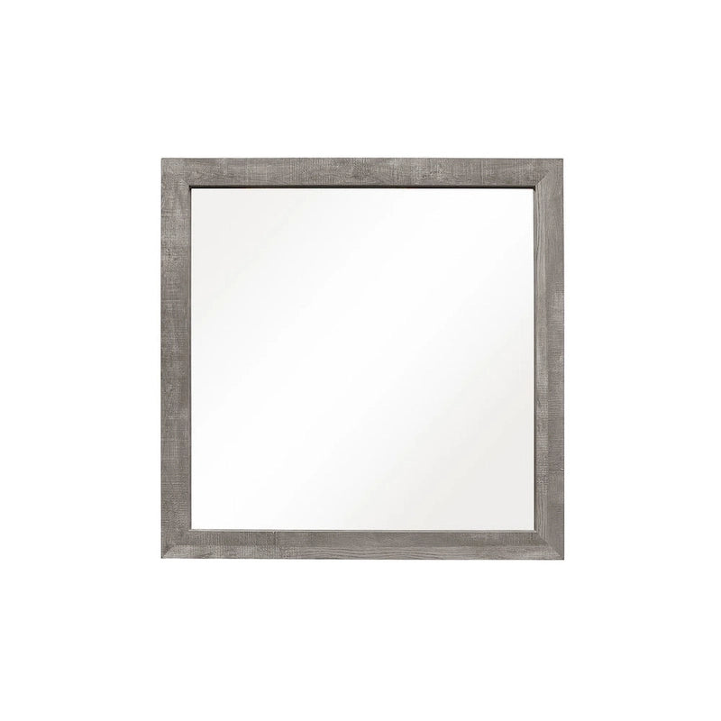 Ensemble de chambre à coucher 3 pièces Tabina gris, style moderne