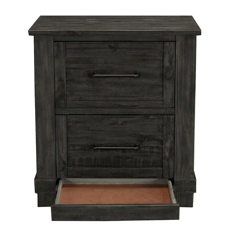 Collection chambre à coucher 5 pièces de rangement en bois massif Sharla de Simply Solid