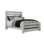 Lit complet Progressive Willow Gris Craie