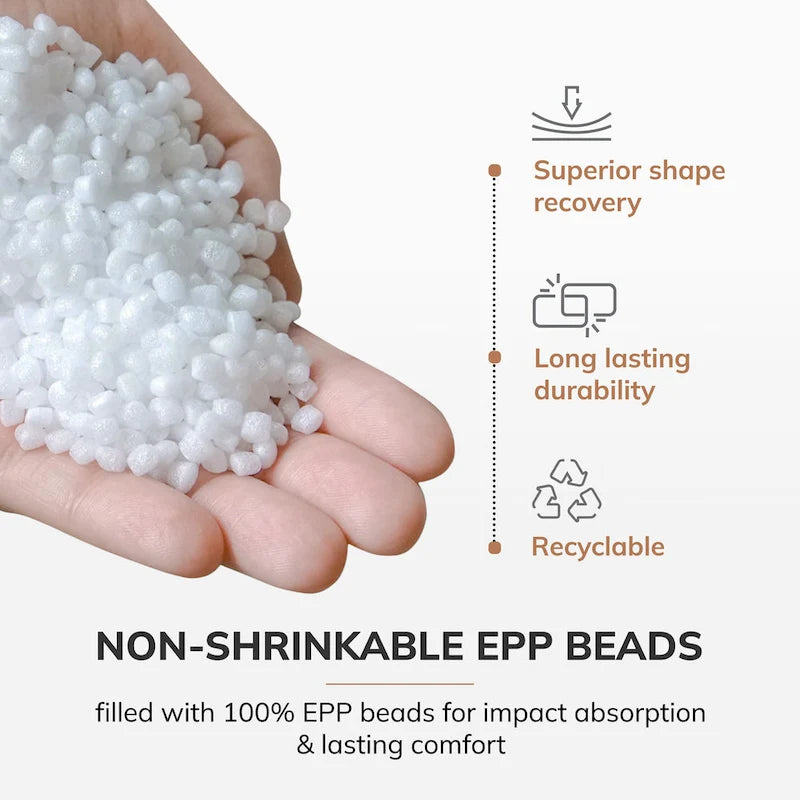 Pouf ottoman repose-pieds carré fait main noir et blanc 20x20x20