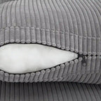 105 Canapé avec coussins et 5 oreillers