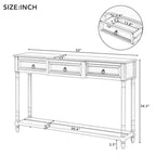 Console d'entrée avec tiroirs