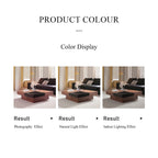 Table Basse Carrée Noyer Style Mid-Century Modern pour Salon